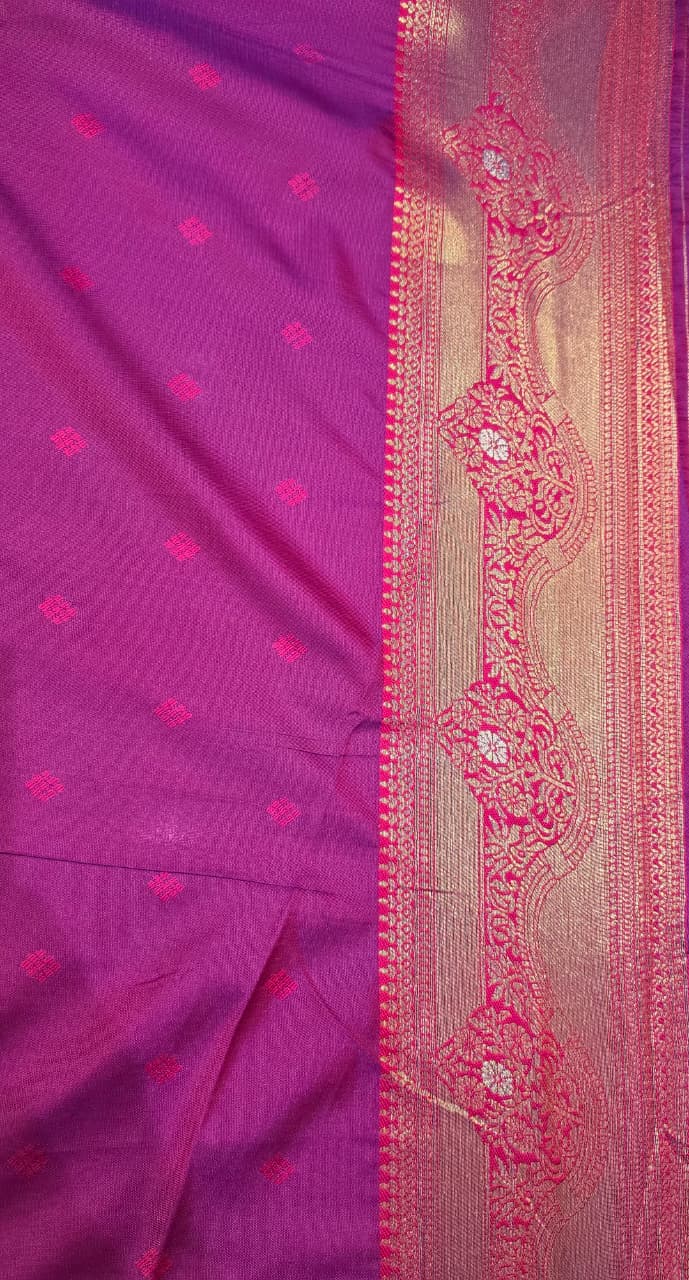 Swarna Royal Blue Kanjivaram Tissue Soft Silk Saree