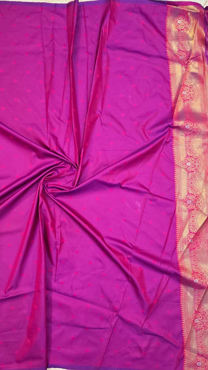 Swarna Royal Blue Kanjivaram Tissue Soft Silk Saree